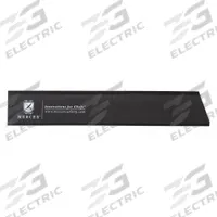 MERCER CUTLERY Knife Guard: 1 pcs, 12 in Overall Lg, 2 in Overall Wd, Black, Polystyrene (MPN M33114P). Key specifications — Brand: MERCER CUTLERY; Holding Capacity: 1 pcs; Material: Polystyrene; Color: Black.