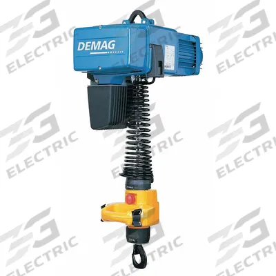 DEMAG Electric Chain Hoist: H4 - Heavy Duty, 460V AC, Hook Mounted - No Trolley - Precision-Control Electric Hoists