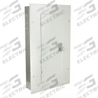 GE Load Center: 200 A Amps, 120/208V AC, 30 Spaces, 22kA, Combo Flush/Surface (MPN TM30420C). Key specifications — attr196384: Main Circuit Breaker; attr196380: 120/208V AC; attr196382: 22kA; attr196383: Combination Flush/Surface.