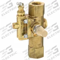 CONRADER Piloted Unloader Check Valve: 1/8 in Inlet Size, 3/4 in Outlet Size, 60 cfm Max Air Flow (MPN NLG-1-M95-125). Key specifications — attr60167: NLG-1-M95-125; attr60170: CONRADER; attr60175: Yes; attr60179: Brass.