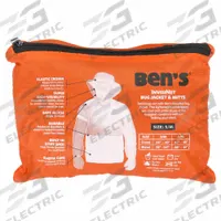 BEN'S Outdoor Head Net: Prevents Swarming Insects, Nylon Mesh, Orange, Fits Head Over, No Strap (MPN 0006-7220). Key specifications — Protects Against: Swarming Insects; Strap Type: No Strap; Fits Over: Head; Material: Nylon Mesh; Color: Orange; Brand: BEN'S.