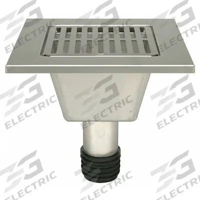 ZURN Floor Sink Liner: 12 3/8 in Overall Wd, 5 3/4 in Sump Dp, 3 in Nominal Pipe Size - Floor Sink Liners