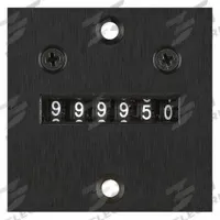 ENM Electromechanical Counter: Electromechanical Counters, Front Panel Mounting, Analog, 24V@115V AC (MPN E6B62GM36). Key specifications — Mounting Style: Front Panel; Standards: UL; Output Rating - NEW: 24V@115V AC; Brand: ENM; Manufacturer Part Number: E6B62GM36; Meter Type_Broad: Analog.