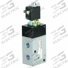 AVENTICS Solenoid Air Control Valve: Three-Way / Two-Position, Female 1/4 in NPT, Female 1/4 in NPT (MPN 8227A1NA21A00F1). Key specifications — attr1078830: Aluminum; attr1078874: Spring Return; attr1078854: Normally Closed.