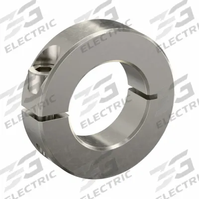 RULAND MANUFACTURING Shaft Collar: 1-Piece, Inch, Round, Clamp-On, 1 1/16 in Bore Dia - Stainless Steel Shaft Collars