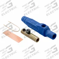 Single Pole Inline: Female, Blue, 600V AC/600V DC, 150 A, Single Set Screw Termination, 15 Series (MPN 15D22-UB). Key specifications — Gender: Female; Series: 15; Brand: LEVITON.