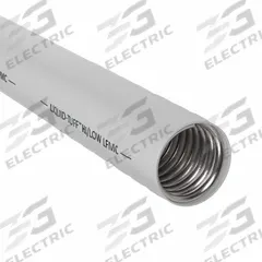 Liquid-Tight Flex Metal Conduit: 2 1/2 in Trade Size, Gray, 25 ft Nominal Lg, 6900 (MPN 6908-22-00). Key specifications — Conduit Color: Gray; Brand: AFC; Series: 6900.