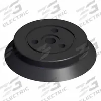 SMC Vacuum Pad: Flat with Ribs, w/o Adapter, 50 mm Pad Dia, NBR, Black, 50, 11.5 mm Pad Ht, ZP (MPN ZP50HN). Key specifications — attr1019101: ZP50HN; attr1019103: SMC; attr1019107: 50.