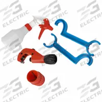 RAPIDAIR Fastpipe Installation Tool Kit: 5 Total Pcs, 1 1/2 in For Fastener Sizes (MPN F0138). Key specifications — attr654693: 1-1/2 in; attr647963: (1) Sprayer Bottle; attr549017: None; attr549018: (2) Spanner Wrenches; attr549019: (1) Pipe Cutter; attr549020: (1) Pipe Reamer; attr549021: None; attr539000: RAPIDAIR.