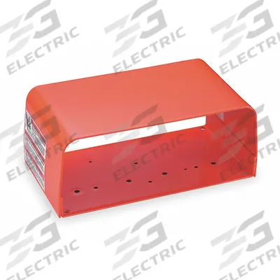 LINEMASTER Foot Switch Guard: Steel (MPN 522-B12) - Guards & Shields for Foot Switches