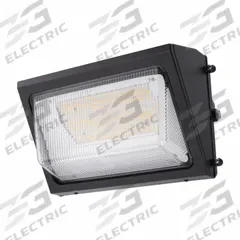 LED Wall Pack: LED, 7,680 lm, 3000K/4000K/5000K, 120 to 347V AC, 60 W, Type IV, 9 1/8 in Overall Ht (MPN WP60-SCT-G2-10-WH). Key specifications — attr1174018: White; attr1174041: 3000K; attr1174048: 120 to 347V AC.
