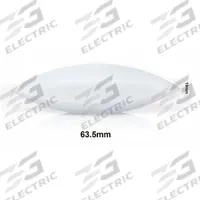 Stirring Bar: Egg, Alnico, 63.5 mm Overall Lg, 19.1 mm Dia, Autoclavable, White (MPN F37130-0212). Key specifications — Color: White; Brand: SP SCIENCEWARE; Product Type: Stirring Bar; Shape: Egg.