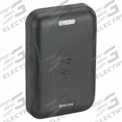 SCHLAGE ELECTRONICS Proximity Reader: 5 1/8 in Ht - Wave-to-Open Exit Devices