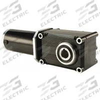 BISON DC Gearmotor: Right Angle, 90V DC, TENV, 65 RPM, 236 in-lb Max Torque, 30:1, 3 A, CW/CCW (MPN 021-730D0030). Key specifications — Motor Type: Gearmotor DC; Brand: BISON; Full Load Current: 3 A.