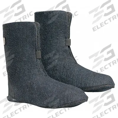 LACROSSE Boot Liner: Crew, 10 in, Unisex, Black, Wool, 8 For Men's Shoe Size - Max - Thermal Boot Liners