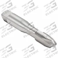 CHICAGO-LATROBE Spiral Point Tap: 5/8"-11 UNC, H3 / 2B, 3 Flute, Plug Chamfer, High Speed Steel (MPN 330192)