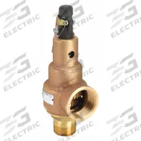 KUNKLE VALVE Safety Relief Valve: MNPT x FNPT, 1 1/4 in x 1 1/2 in, Bronze, 314 psi Max. Op Pressure (MPN 6010GFV01AKM0025). Key specifications — Brand: KUNKLE VALVE.