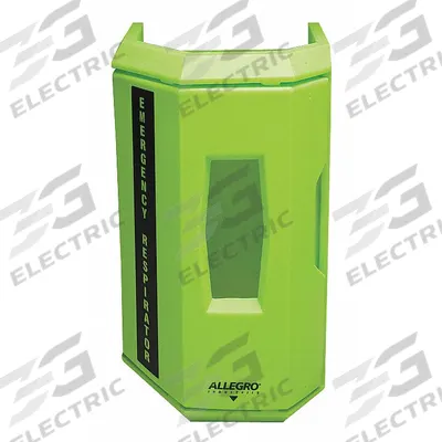 ALLEGRO Storage Cabinet: Case, Polyethylene, Green - SCBA Storage