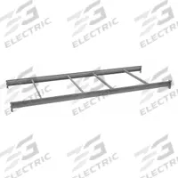 TENNSCO Bulk Storage Deck Level: 96 in x 36 in x 3 5/8 in, 14 ga Beams, 2,150 lb Load Capacity (MPN BPB-96-36). Key specifications — Frame Finish: Epoxy Coated; Frame Material: Steel; Color: Industrial Gray; Includes: (4) 36 in Cross Bars; Brand: TENNSCO.