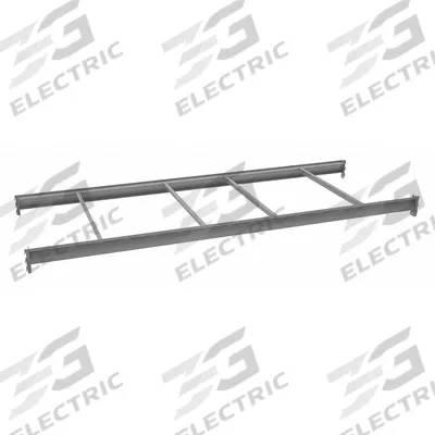 TENNSCO Bulk Storage Deck Level: 96 in x 36 in x 3 5/8 in, 14 ga Beams - Open Deck Bulk Rack Shelf Kits