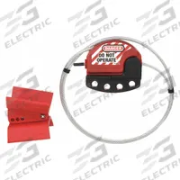 MASTER LOCK Butterfly Valve Lockout Kit: Butterfly Valve and Cable Lockout Kit, Red (MPN S3921). Key specifications — Brand: MASTER LOCK; Includes Cable_Master Lock: Squeeze Handle Cable Lockout.