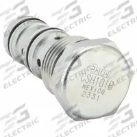 PARKER Cartridge Valve: Steel, Block-Mounted, Two Positions, Two-Way, C10-3 Valve Cavity Size (MPN CSH101B). Key specifications — attr1012059: CSH101B; attr1250696: CSH101B; attr1011660: Nitrile; attr1011634: Steel; attr1011635: PARKER; attr1011636: Steel; attr1011644: C10-3.