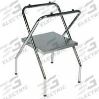 CSL Tray Stand: Steel, Chrome, 20 in Overall Wd, 30 1/2 in Overall Ht, 15 in Overall Dp (MPN 1054S-C-1). Key specifications — Material: Steel; Product Type: Tray Stand; Brand: CSL; Color: Chrome.