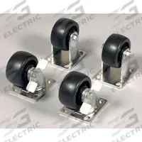 KNAACK Caster Set: Caster Set, Black, 1,600 lb Total Load Capacity (MPN 495). Key specifications — Compatible Product Type: Rolling Tool Boxes; Brand: KNAACK; Product Type: Caster Set; Compatible with Grainger Part Number: 13R520; Compatible with Manufacturer Model No.: 36; Color: Black.