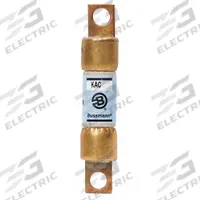 Semiconductor Fuse: KAC Series, Fast-Acting, 25 A, 600 V AC, Non-Indicating (MPN KAC-25). Key specifications — Series: KAC; Brand: BUSSMANN; Voltage Type: AC Only.