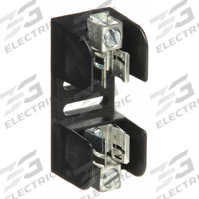 MERSEN Fuse Block: Open Block Design, 1 Pole, 250 V AC, Box Lug - Fuse Blocks for UL Class H & K Fuses