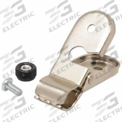 CREST HEALTHCARE SUPPLY Replacement Clip Kit: Plastic/Stainless Steel, 116613. Key specifications — Manufacturer Part Number: 116613; Color: Silver; Brand: CREST HEALTHCARE SUPPLY; Call Station Type: Replacement Clip Kit; Material: Plastic; Compatible Product Type: CleanGrip Thethers; Part Type: Clips.