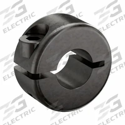 RULAND MANUFACTURING Shaft Collar: 1-Piece, Metric, Round, Clamp-On, 8 mm Bore Dia - Steel Shaft Collars
