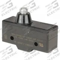 OMRON Snap Action Switch: Plunger Actuator, 1NO/1NC, Screw (MPN A-20GD-B7-K). Key specifications — AC Contact Rating: 20 A @ 480 V; Electrical Connection: Screw; Series: A; Brand: OMRON.