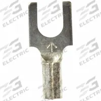 3M Fork Terminals: Bare, #8 Stud Size, 22 AWG – 18 AWG Wire Range, Block Fork, 600 V (MPN M18-8FBK). Key specifications — attr1307963: M18-8FBK; attr1307967: 3M.