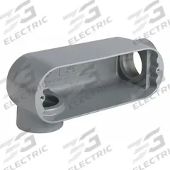 Conduit Outlet Body: Iron, 2 1/2 in Trade Size, LR Body, 142 cu in Body Capacity, Threaded Hub (MPN OLR-7M). Key specifications — Finish: Powder Coated; Includes: Set Screw Hubs; For Use With: IMC; Brand: HUBBELL KILLARK; Hub Style: Threaded; Mfr. Series: O.