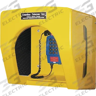 GUARDIAN Acoustic Booth: Yellow, Completely Maint-Free/Used Indoors, Outdoors and Offshore - Acoustic Booths