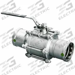 VIEGA MEGAPRESS Manual Two-Way Ball Valve: 2 1/2 in, 316 Stainless Steel, Straight Valve Body, EPDM (MPN 86665). Key specifications — Brand: VIEGA MEGAPRESS; Handle: Locking Lever.