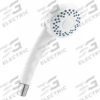DELTA Handheld Showerhead: Plastic, White, 2.5 gpm Flow Rate, 2 7/8 in Handheld Showerhead Wd (MPN 59462-WH-PK). Key specifications — Series: Touch-Clean.