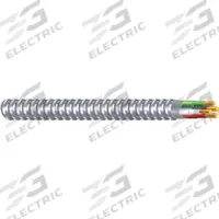 SOUTHWIRE Metal Clad Armored Cable: 12 AWG, 3 Conductors, Copper, 1,000 ft, Aluminum, Std, THHN (MPN 68583402). Key specifications — Brand: SOUTHWIRE.