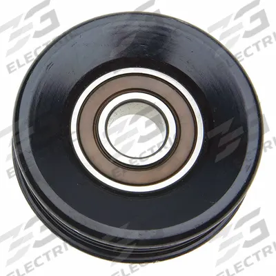 GATES Idler Pulley: Idler Pulley, 38030, Ribbed, Light Duty, 21/32 in Inside Dia - Grooved V-Belt Idler Pulleys for Vehicles