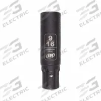 INGERSOLL RAND Impact Socket: SAE, 9/16 in Socket Size, 6-Point, Deep, 2 61/64 in Overall Lg (MPN DXS2SH916L). Key specifications — attr1215501: INGERSOLL RAND; attr1215515: Manganese Phosphate; attr1215518: 9/16 in.