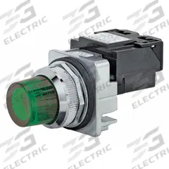 SIEMENS Pilot Light: 30 mm Panel Mounting Size, Green, LED, 480 V AC Max Volt Rating (Supply) (MPN 52PL5J3XB). Key specifications — Series: Class 52; Brand: SIEMENS; Includes Push-To-Test: No Push-To-Test Included.