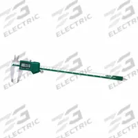 INSIZE 4-Way Digital Caliper: 0 in to 12 in /0 mm to 300 mm, IP67, Inch/Metric, Stainless Steel (MPN 1118-300B). Key specifications — attr1185476: INSIZE; attr1185435: Inside; attr1185436: Certificate of Inspection with NIST Traceability; attr1185475: IP67; attr1185429: +/- 0.0012 in; attr1185430: 0.0005 in/0.01 mm; attr1220488: Not Included.