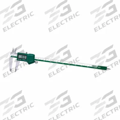 INSIZE 4-Way Digital Caliper: 0 in to 12 in /0 mm to 300 mm, IP67, Inch/Metric - Digital Calipers without SPC Output for Harsh Environments