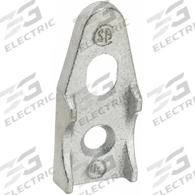 RACO Back Spacer: 1 in Trade Size, Iron - Surface Mount Clamps for Conduit & Pipe
