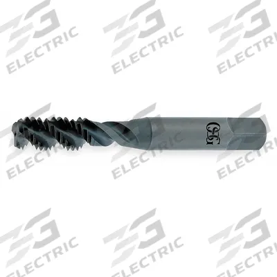 OSG Extension Tap: 1/4"-20 UNC, H3 / 2B-3B, 3 Flute, Bottoming Chamfer - Spiral-Flute Extension Taps