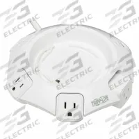 TRIPP LITE Outlet Strip: 4 Outlets, 8 ft Cord Lg, 1,080 J Rated Energy, 4.8 A Current, Gray, 5-15P (MPN TLP48USBCUFO). Key specifications — Brand: TRIPP LITE; Mounting Style: Desktop.