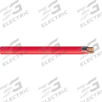 SOUTHWIRE Fire Alarm Cable: 1,000 ft Cable Lg, Plenum, Plenum, PVC, PVC, Red, PVC, 4 Conductors (MPN G60347-1A). Key specifications — Brand: SOUTHWIRE; Conductor Gauge: 14 AWG; Jacket Material: PVC; Solid/Stranded: Solid.