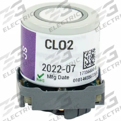 INDUSTRIAL SCIENTIFIC Gas Detector Sensor: Radius BZ1, INDUSTRIAL SCIENTIFIC, Chlorine Dioxide - Industrial Scientific Replacement Sensors