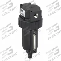 PARKER Compressed Air Filter: Particulate, 1/4 in NPT, 5 micron, 53 cfm, 250 psi Max Op Pressure (MPN 06F18BC). Key specifications — attr110055: 06F; attr110008: PARKER.
